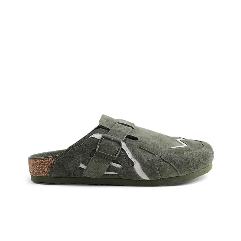 HANQIAORIJI Broken Cocoon Series Slip on, Lazy Slippers Unisex-9