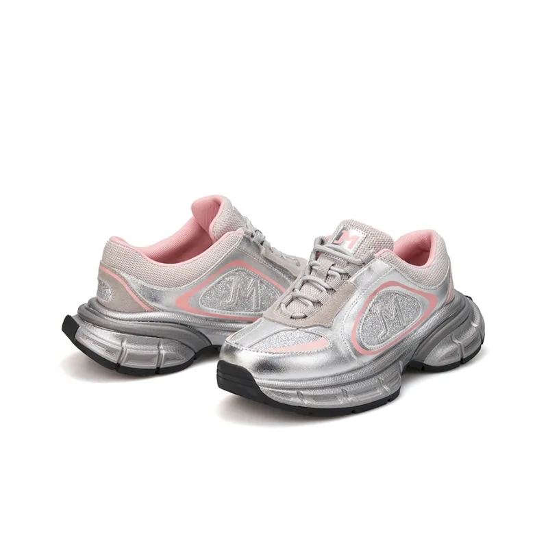 Joy&Mario Height Increasing Low-Top Chunky Sneakers Women's-10