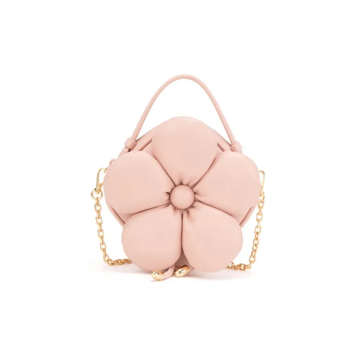 ELLE Synthetic Leather Crossbody Handbag Mini Women's Purple/Pink/Yellow-4