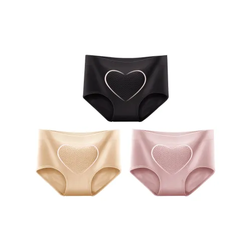 Flowers In Water Underpants Women's 3 Pack