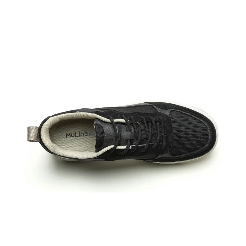 Mulinsen Abrasion Resistant, Lightweight, And Breathable Low Top Skateboard Shoes Men's-7