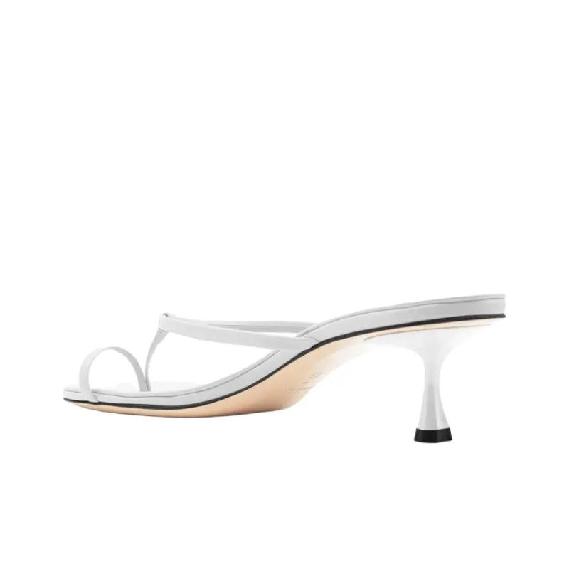 STUDIO AMELIA Flip Flops 5cm Women's White-2