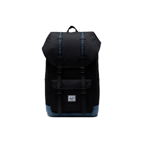 Herschel Backpacks Black/Sparking Blue