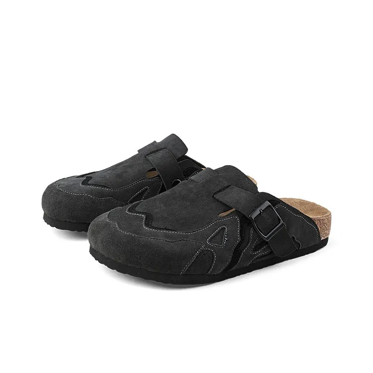 HANQIAORIJI Broken Cocoon Series Slip on, Lazy Slippers Unisex-2
