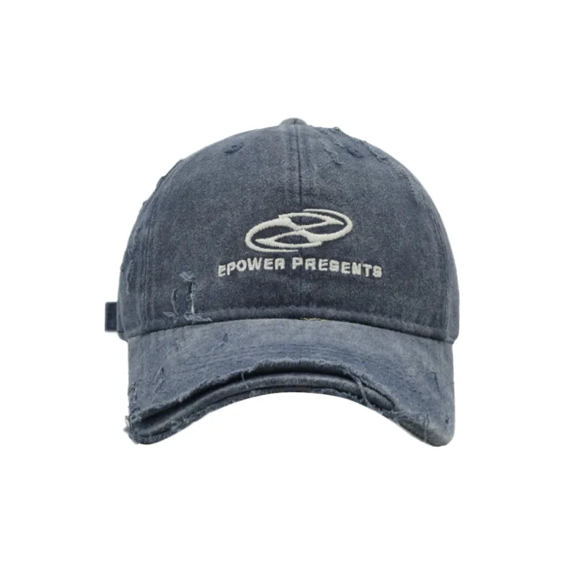 Pelloy Cotton Letter Embroidered Baseball Cap Unisex-2