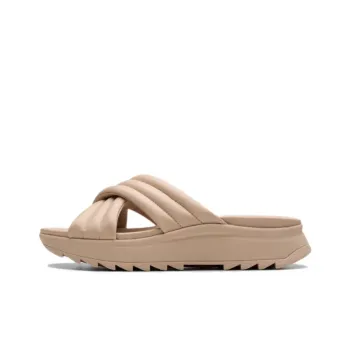 Clarks EVA Abrasion Resistant Slide Slippers Women's Light Khaki