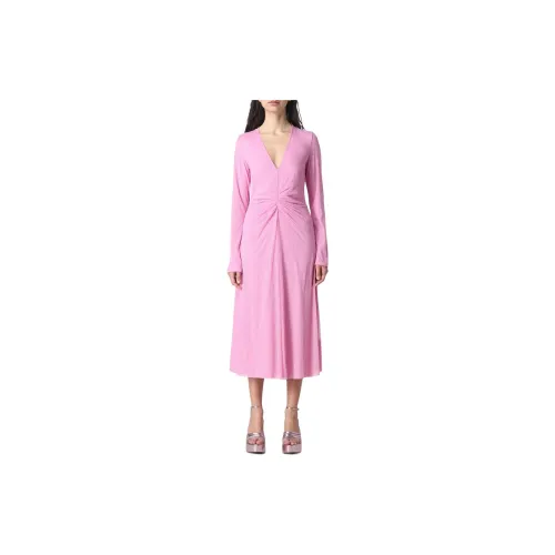 Rotate Long-Sleeved Dresses Women's Pink