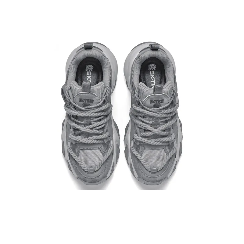 SK.TRIP Cushioning Anti-Slip Wear-Resistant Breathable Height Increasing Low-Top Chunky Sneakers Men's Exclusive Box-5