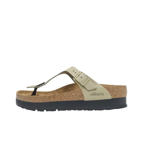 Birkenstock Slip Resistant, Quiet, Quick Dry Flip Flops Women's Brown