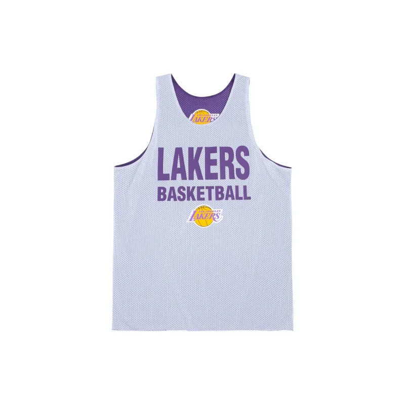 Mitchell & Ness Mastermind Joint Series Basketball Jerseys SW Fan Edition Los Angeles Lakers Unisex Purple-2