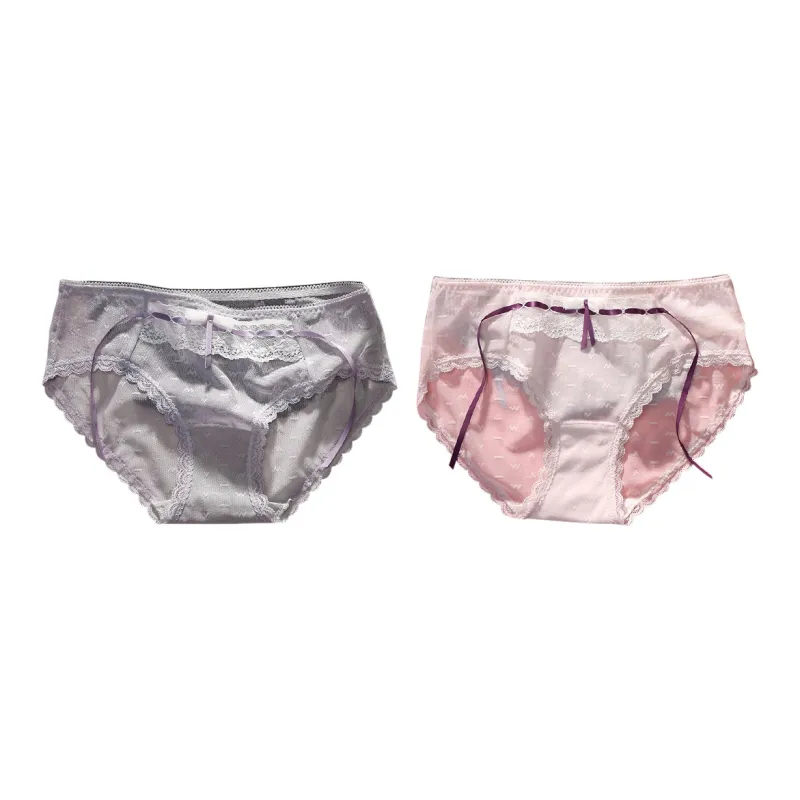 Flowers In Water Underpants Women's 2 Pack-2