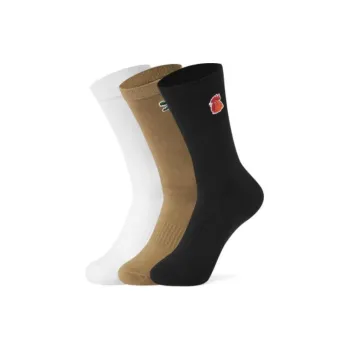 Skechers Funny Monster Mid-Calf Socks Unisex 3 Pack