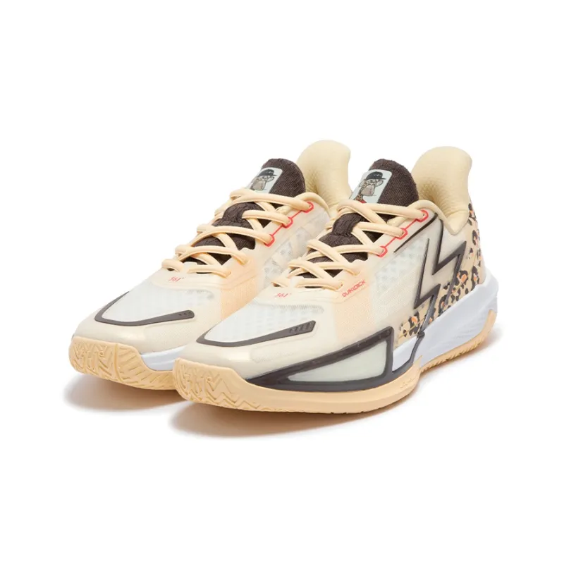 361° Big3 4.0 QUICK Basketball Shoes Women's Low Top Light Vanilla/Java-2