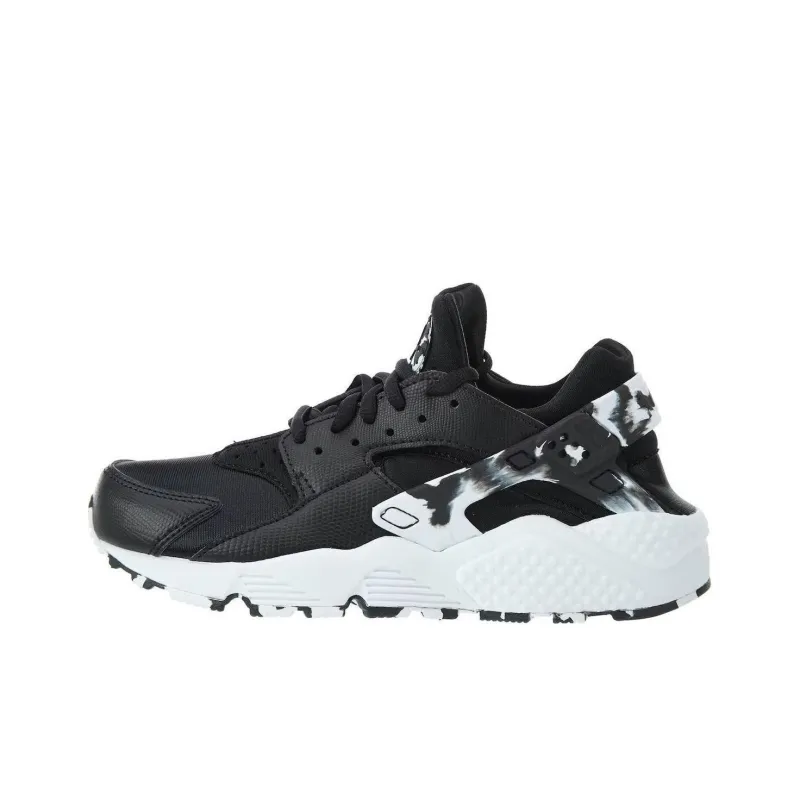 Nike Air Huarache Run Se Black Black White Women's-0