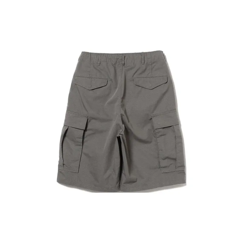 Beams Cargo Shorts Men Gray-1