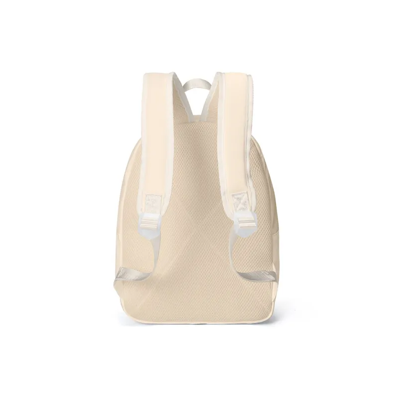 TURN UP Water repellent Nylon Backpack Regular Unisex Ecru-2