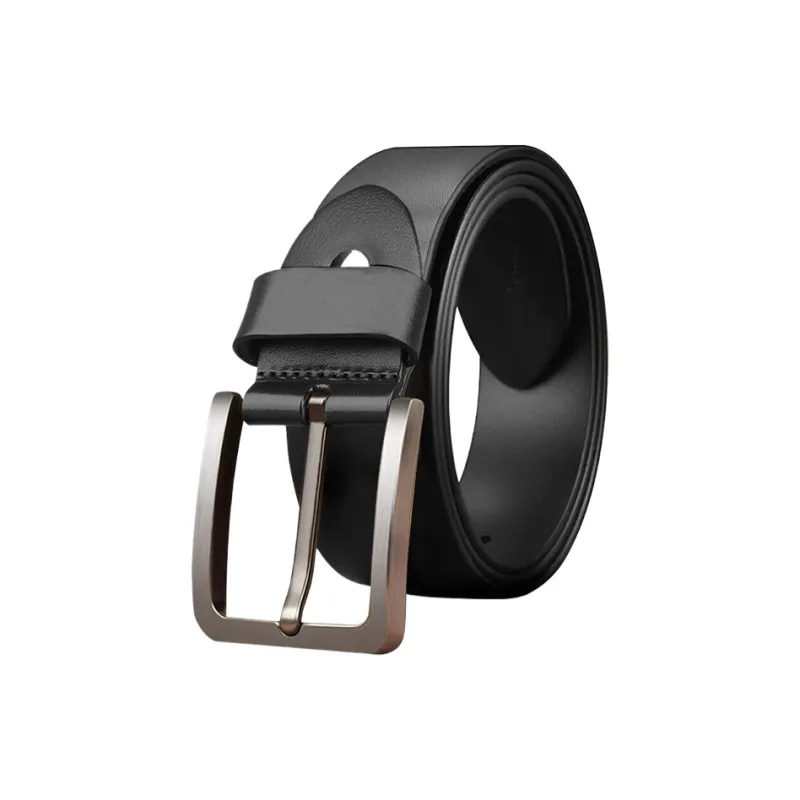 CARTELO Cow Split Leather Belts Unisex Width 3.5CM-0