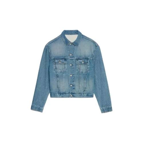 Jacquemus Denim Jackets Men Blue