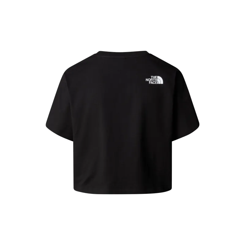 THE NORTH FACE Logo Printed Cropped T-Shirt-1