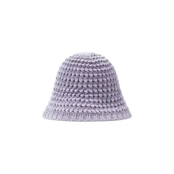 COS Cotton Bucket Hats Women's Purple