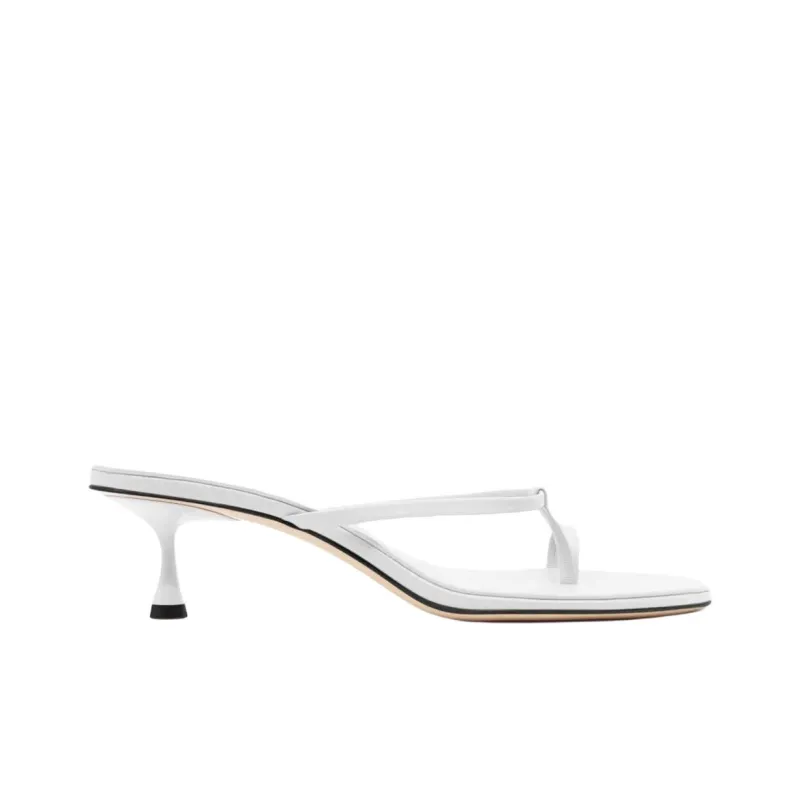 STUDIO AMELIA Flip Flops 5cm Women's White-1