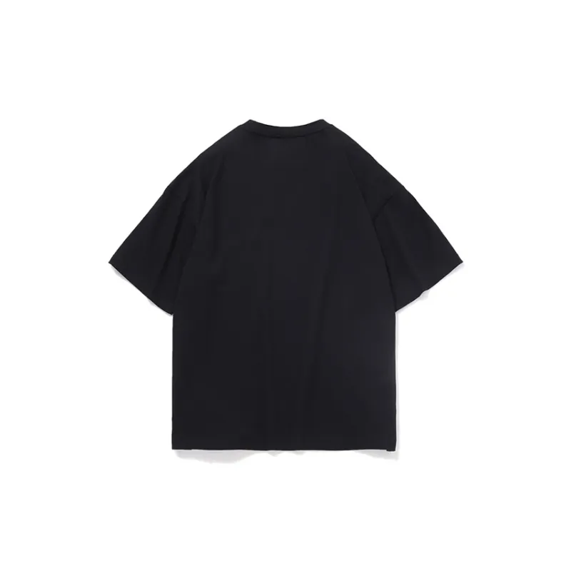 RIGORER 100% Cotton Breathable Crew Neck Loose Fit Couple Short Sleeved T Shirts Unisex-1