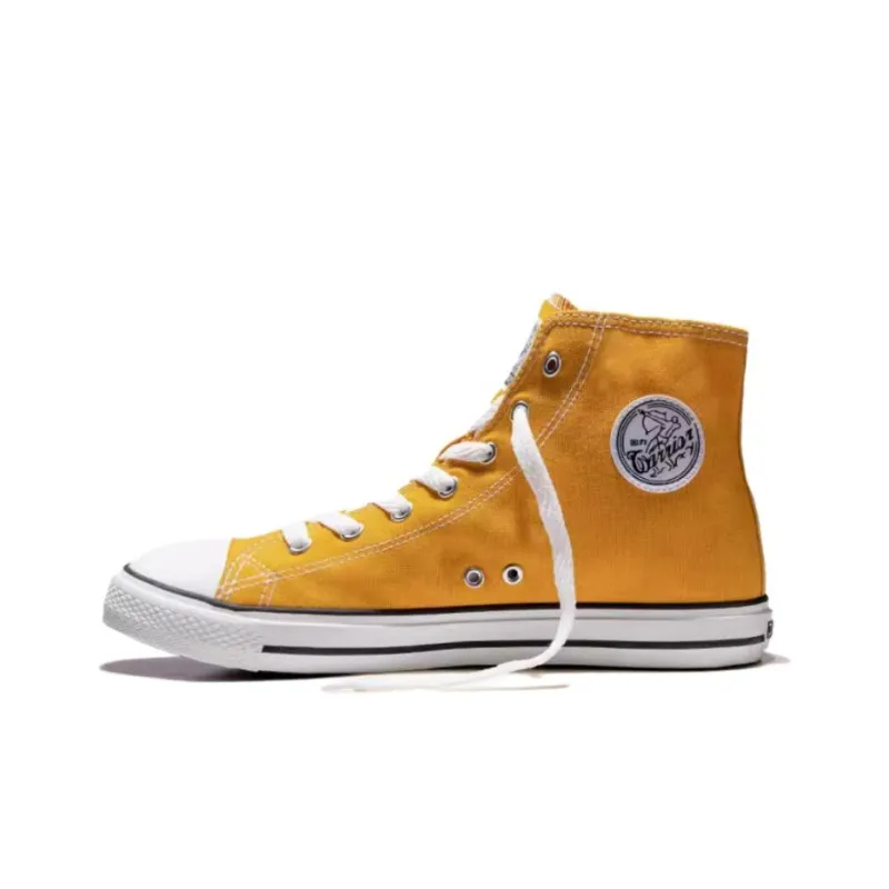 Warrior High-Top Canvas Shoes Unisex-0