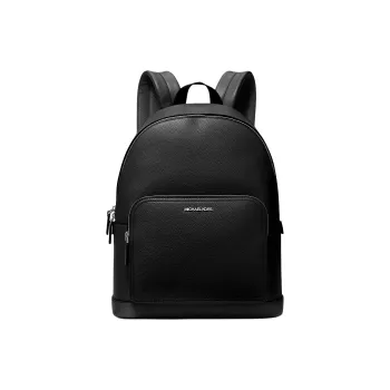 MICHAEL KORS MK Cooper Cow Leather Laptop Bag Backpack Medium Size Men's Black