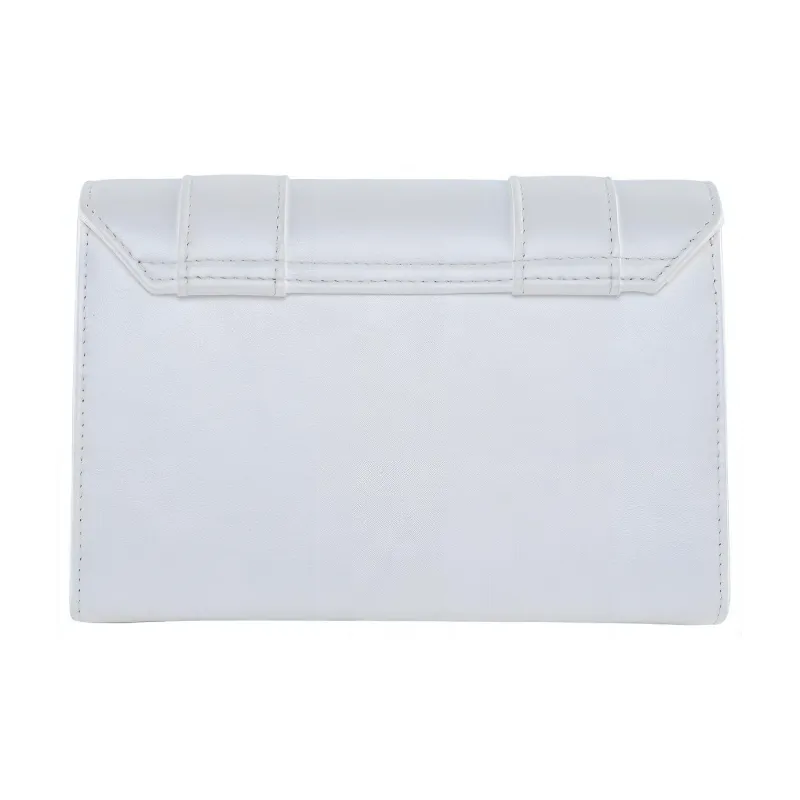 MERIMIES Artificial Leather Shoulder Bag, Crossbody Bag Trumpets Women's White-4