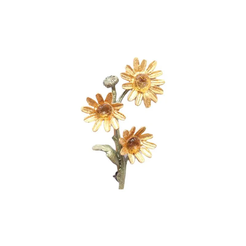 Michael Michaud Brooches Women's Yellow-1