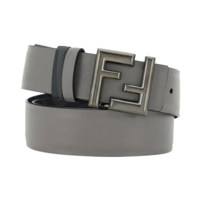 FENDI Ff Logo buckle Leather Belt-0