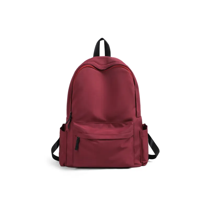Kevin Cohen Fabric Backpack Tubas Unisex Burgundy-1