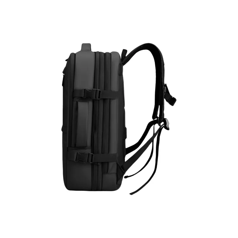 CMLZIUA Nylon Backpack Unisex Black-2