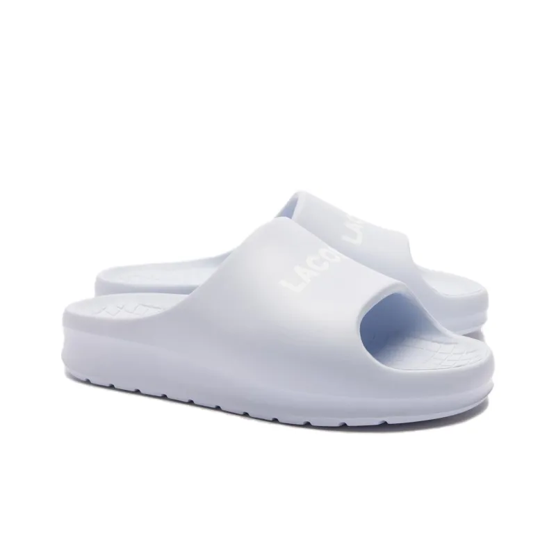LACOSTE Abrasion Resistant Slide Slippers Women's Light Blue-1