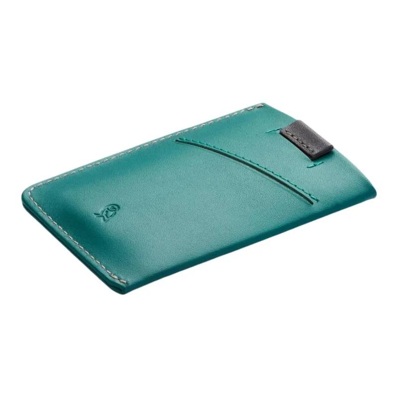 BELLROY Leather Card Holder Unisex Dark Cyan-2