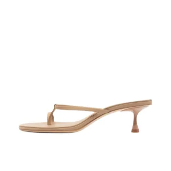 STUDIO AMELIA Flip Flops 5cm Women's Light Brown