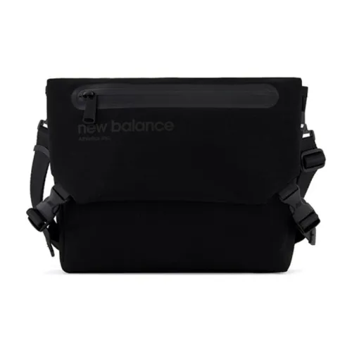 New Balance Fabric Shoulder Bag Crossbody Bag Regular Unisex Black