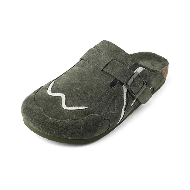 HANQIAORIJI Broken Cocoon Series Slip on, Lazy Slippers Unisex-8
