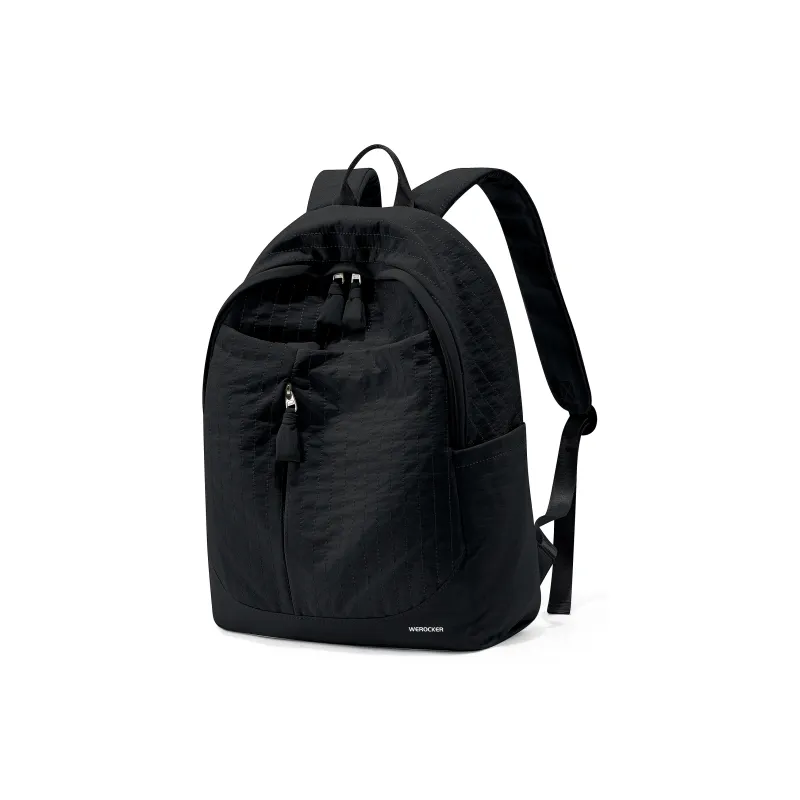 Werocker Fabric Backpack Regular Unisex White/Beige/Pink/Gray/Black-7