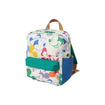 Disney Canvas Wear Resistant Backpack Regular Unisex Green