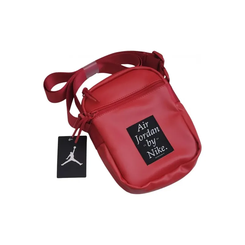 Jordan Polyester Cell Phone Pouch Shoulder Bag Crossbody Bag Regular Unisex Red-2