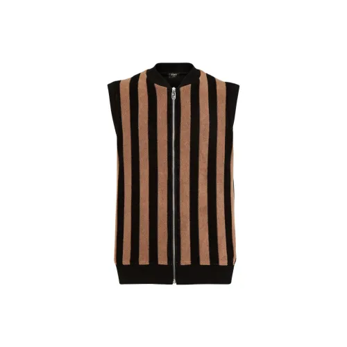 FENDI Vests Men Brown