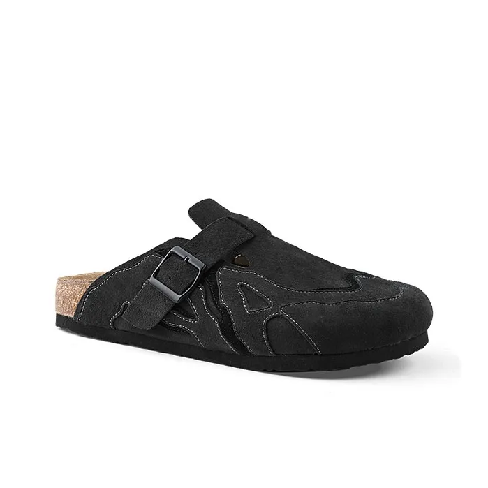 HANQIAORIJI Broken Cocoon Series Slip on, Lazy Slippers Unisex-1