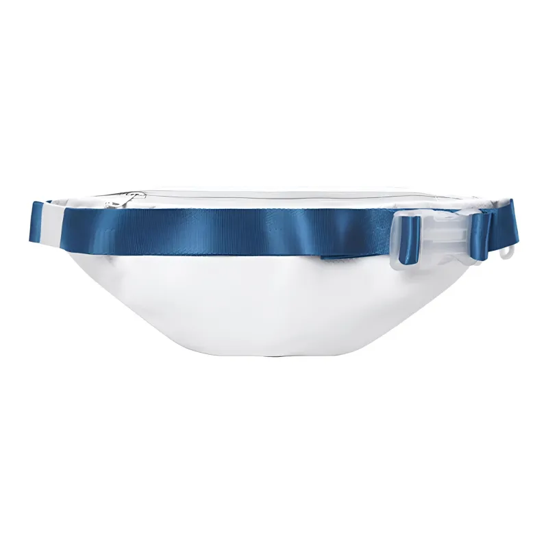 FINITE LOOP Recycled Material Shoulder Bag, Fanny Pack, Sling Bag, Crossbody Bag Regular Unisex White-2