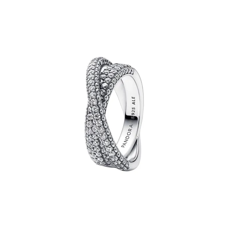 Pandora Sterling Silver Rings Women's Silver-0