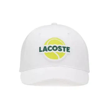 LACOSTE   Baseball Caps Women's White