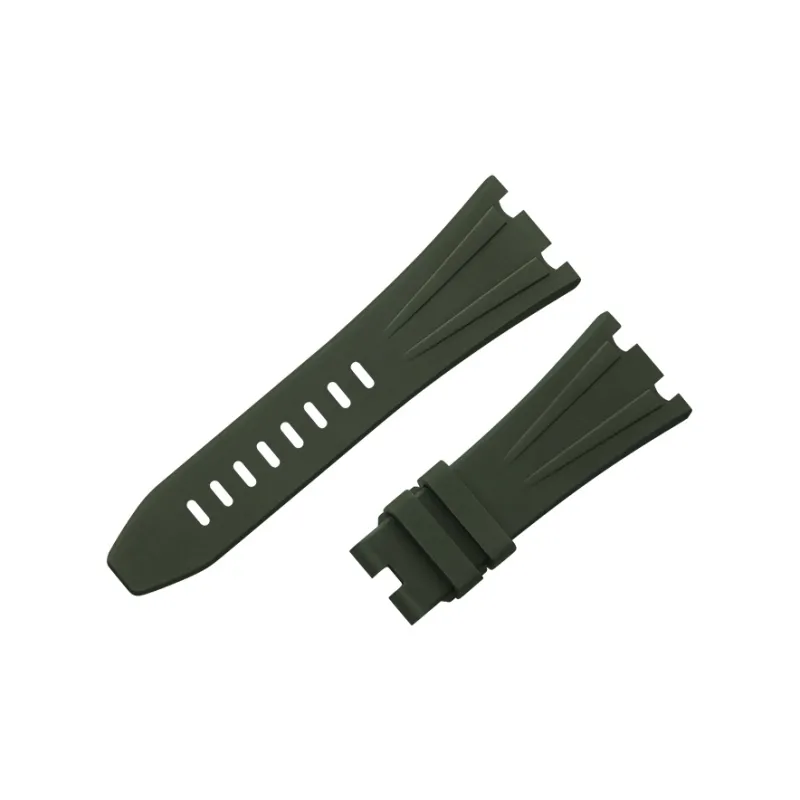 VAGENARI Brand New Appearance Rubber Strap Compatibility With AP 26470.26480 Steel Band Model Watch Band Unisex-5