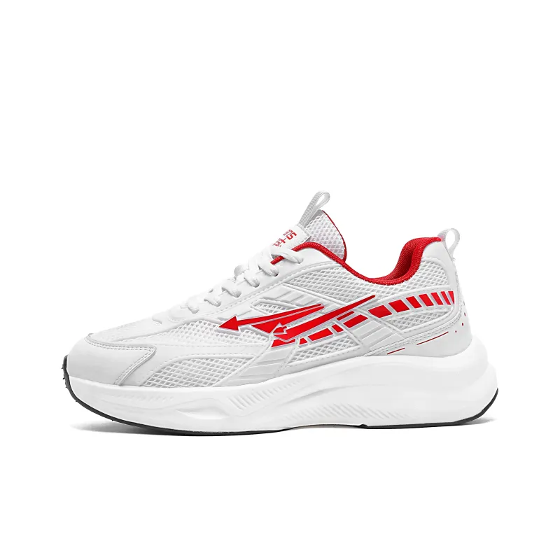 JEANSWEST Cushioning Rebound Abrasion Resistant Lightweight Breathable Slip Resistant Low Top Running Shoes Unisex-8