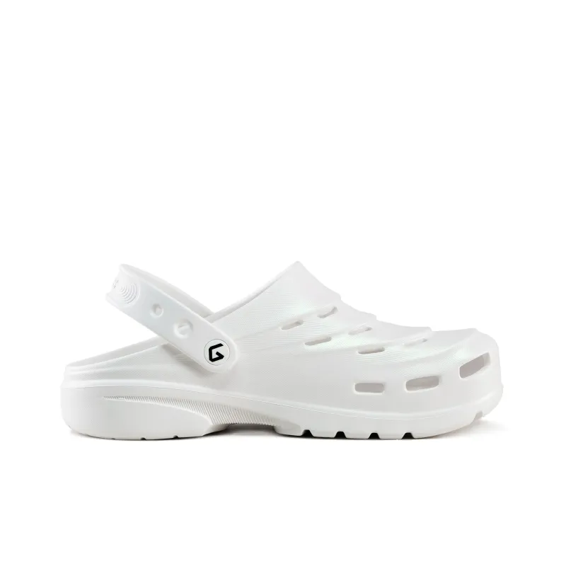 GOTO Classic Clogs Unisex Aurora White-1