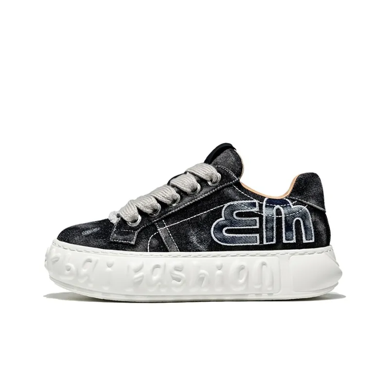 MOERBAI Breathable Lightweight Height Increasing Low-Top Casual Shoes Men's-0